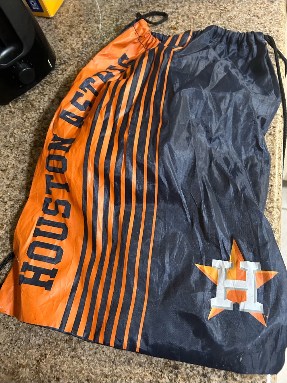 Houston Astros drawstring bag